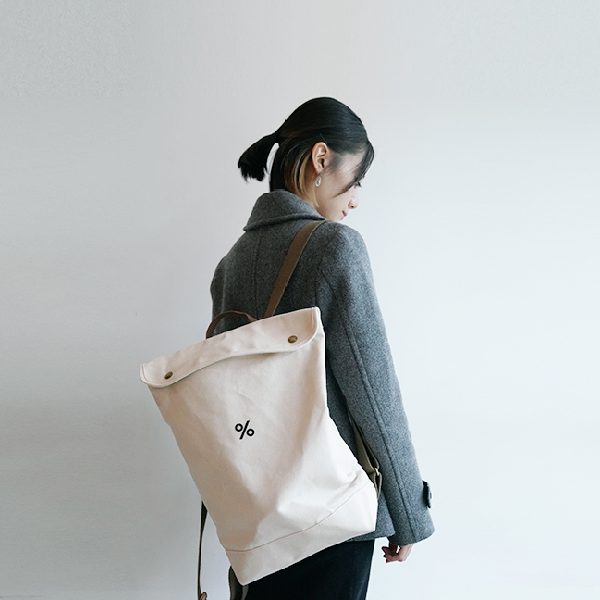 % Backpack S White - % ΔRΔBICΔ